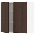 White 2 Door Wall Cabinet O28262