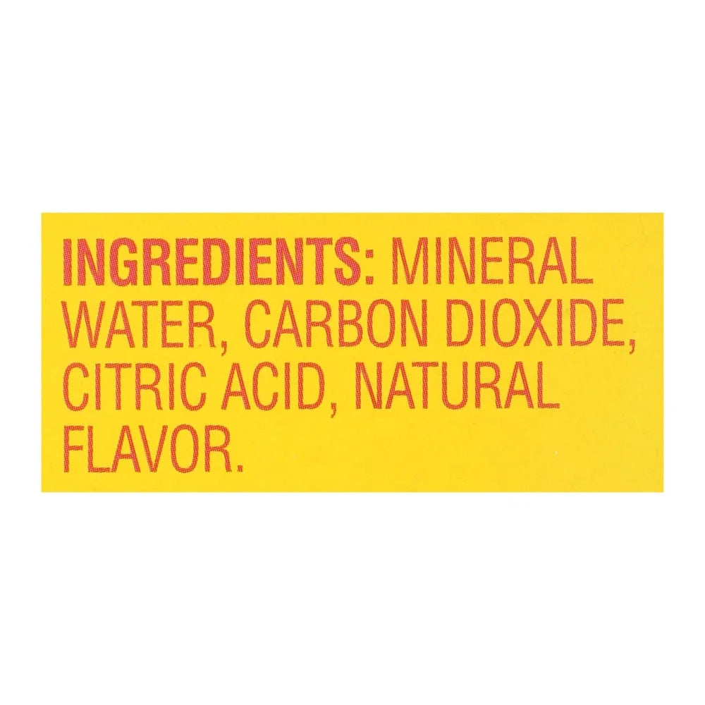 Sparkling Water Grapefruit Case of 12 OZ R995804