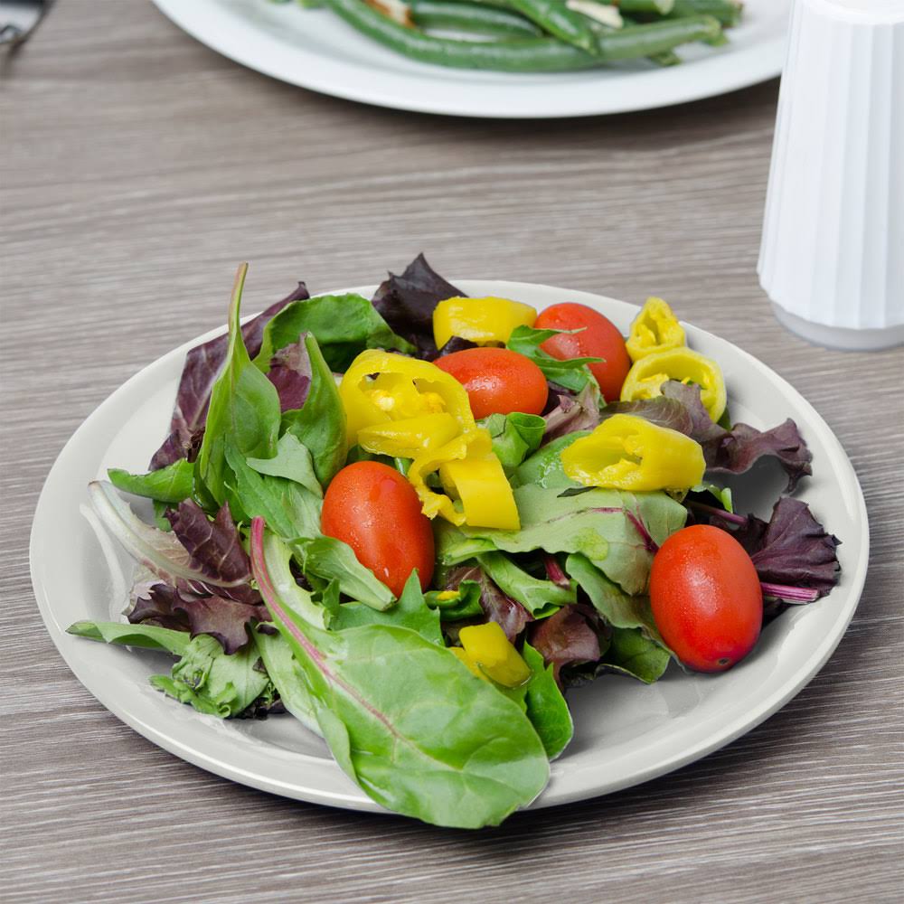 Bone Melamine Salad Plate O49432
