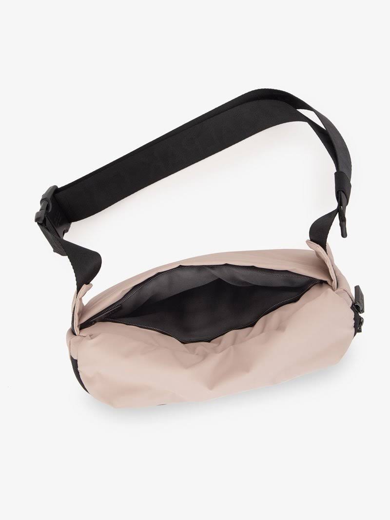 Metallic Silver Belt Bag L89052