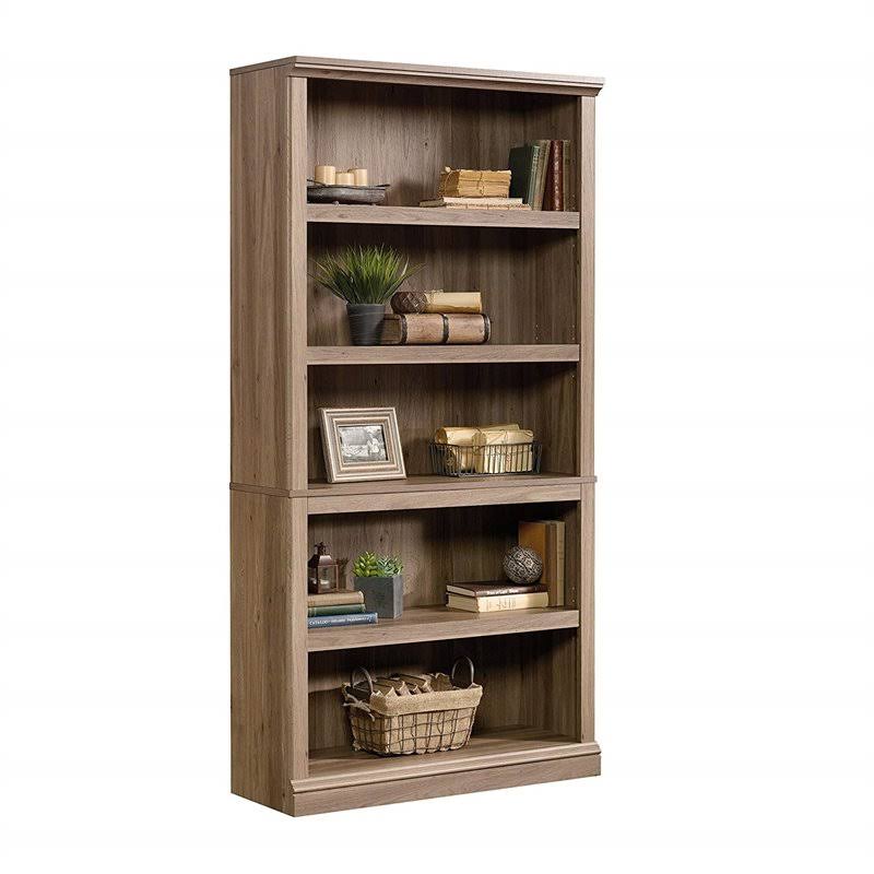 5 Shelf Bookcase in Salt Oak B35279