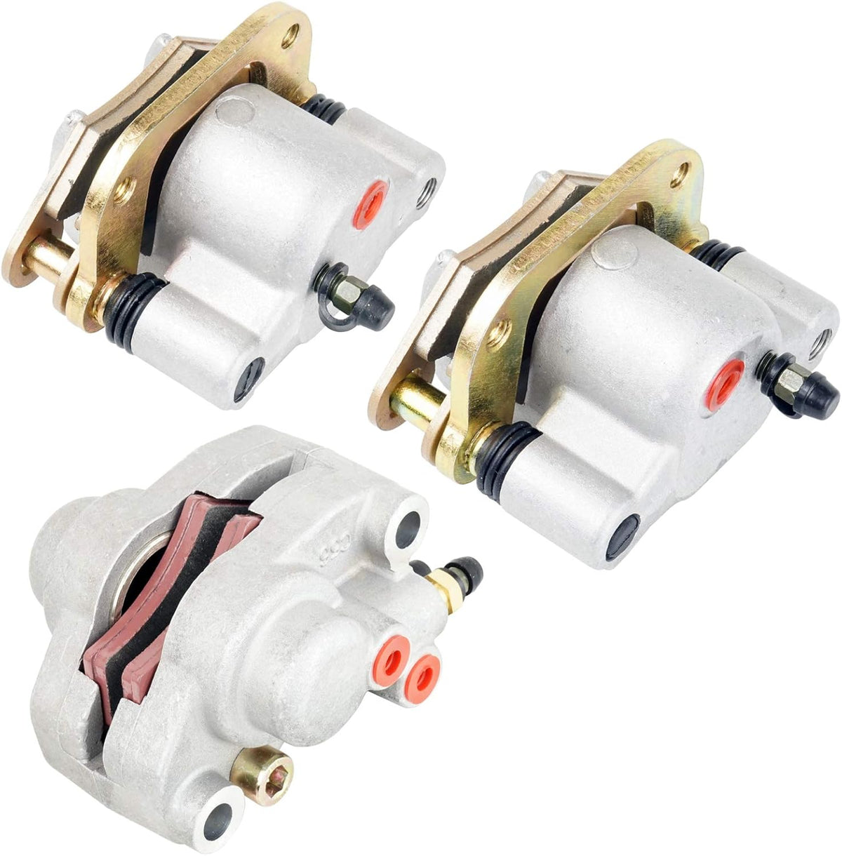 Front And Rear Brake Caliper W/Pad Pack of 2 I64021