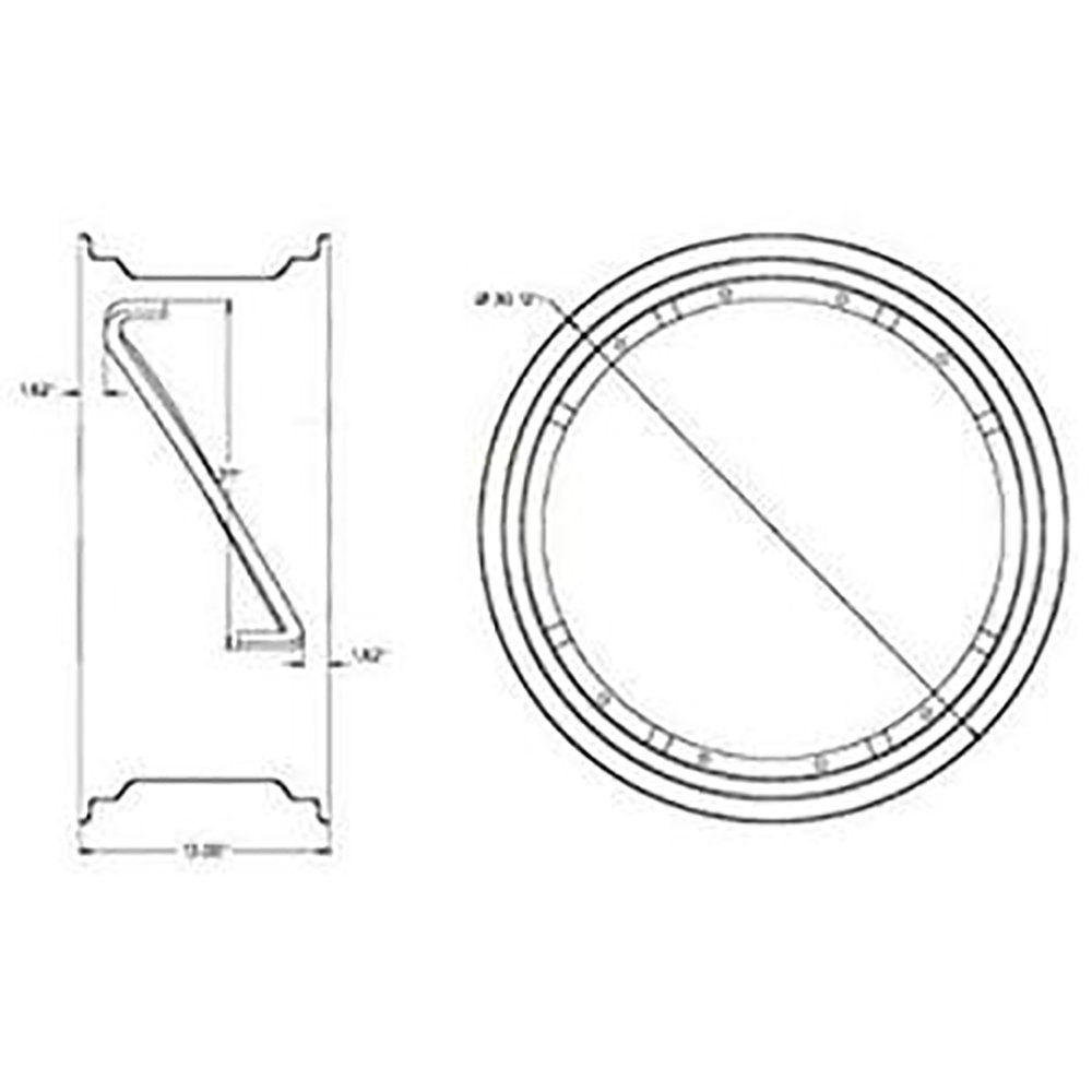 Power Adjust Wheel Rim J3617