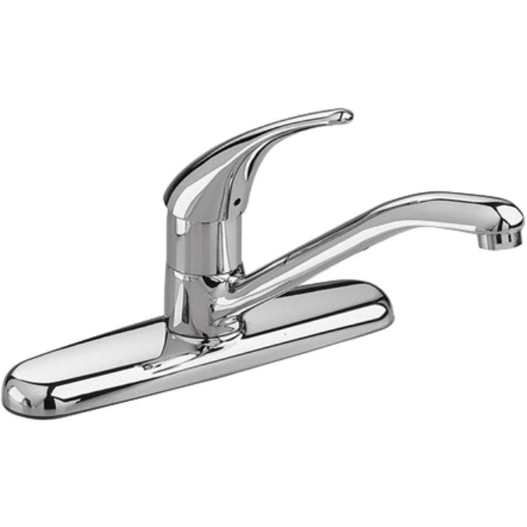 Polished Chrome Single Handle Kitchen Faucet Y764