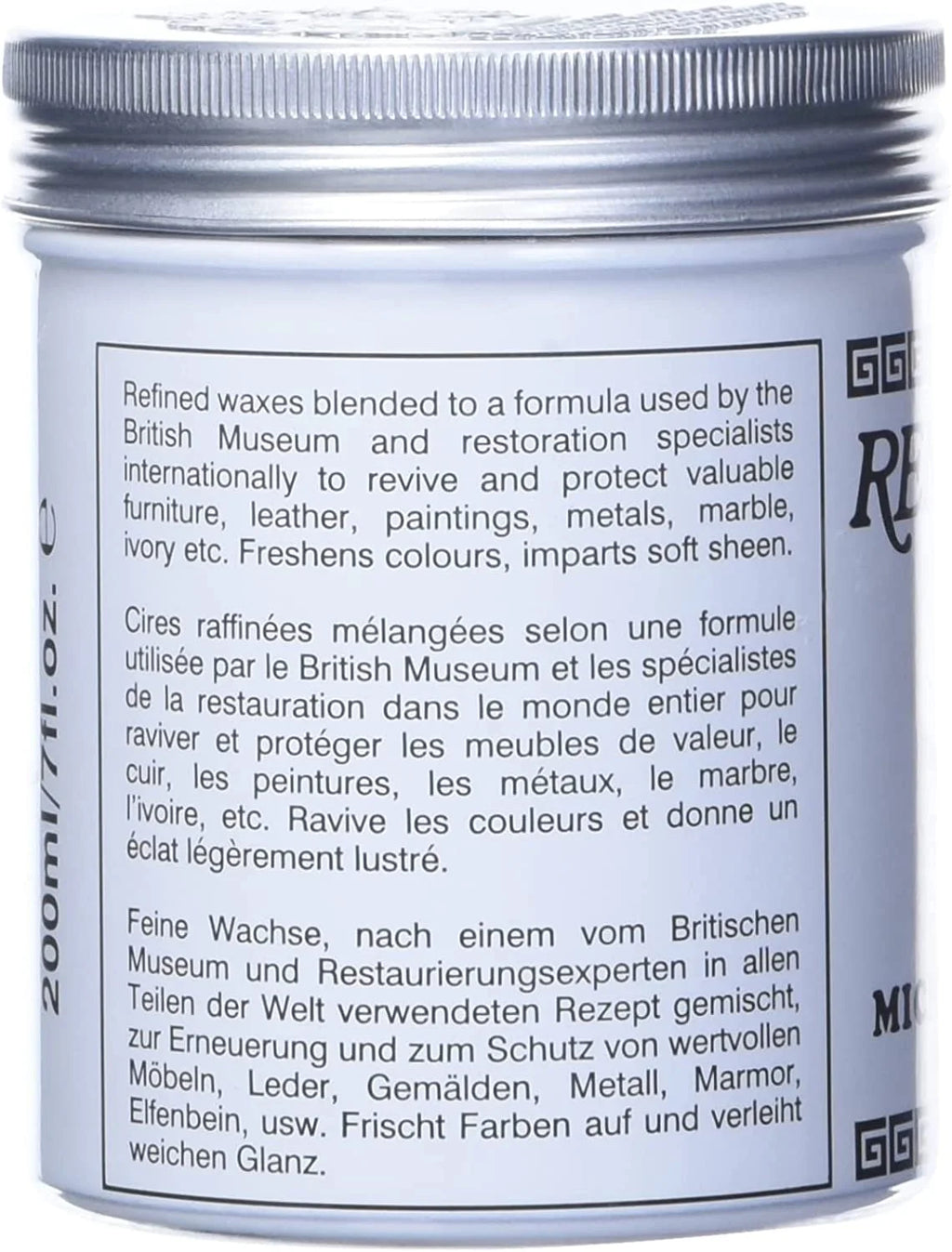 Micro Crystalline Wax Polish - 200 ml I2109