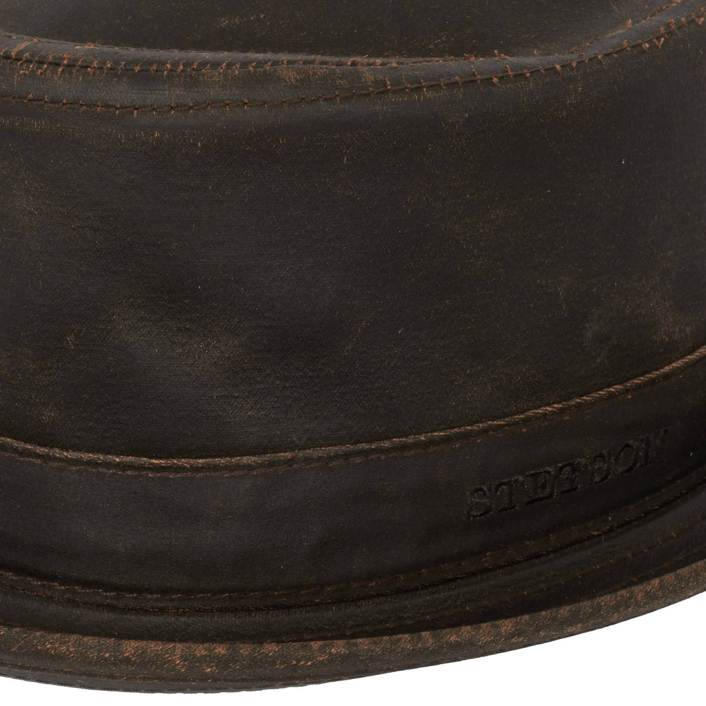 Brown Pork Pie Hat P354