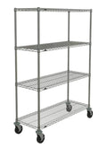 Stem Caster Cart, Wire, 48x22W x 18x22D x 69x22H D2685