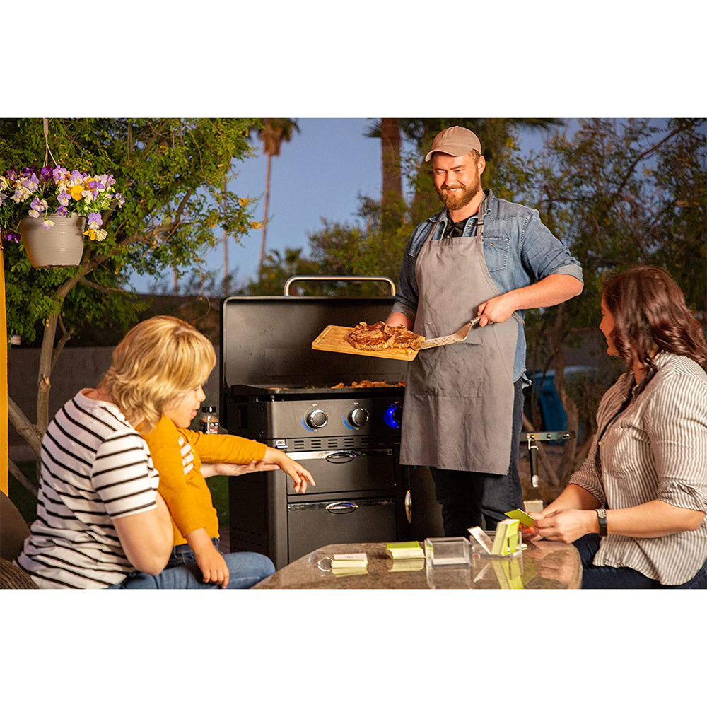 Portable 5-Burner Lift-Off Griddle with Cover R173