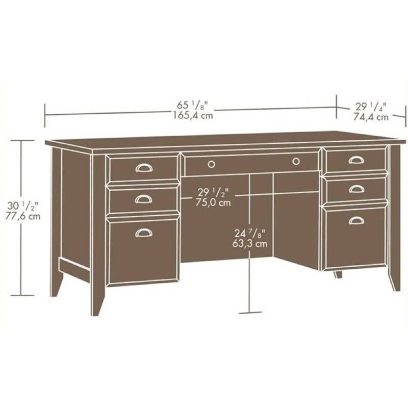 Jamocha Wood Executive Desk W895