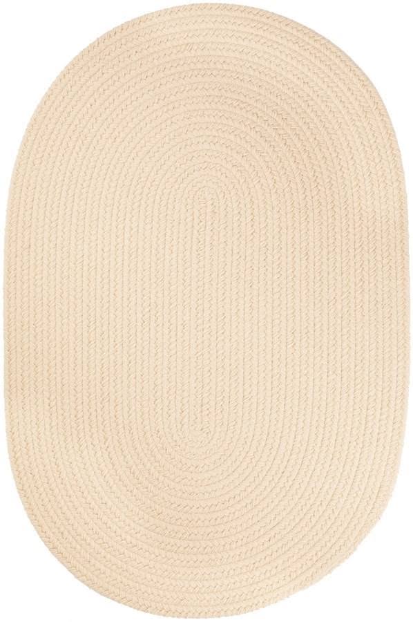 6" x 6" Round Cream Tile Q26404