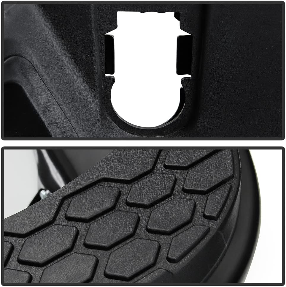 Black Steel Rear Step Bumper Q795