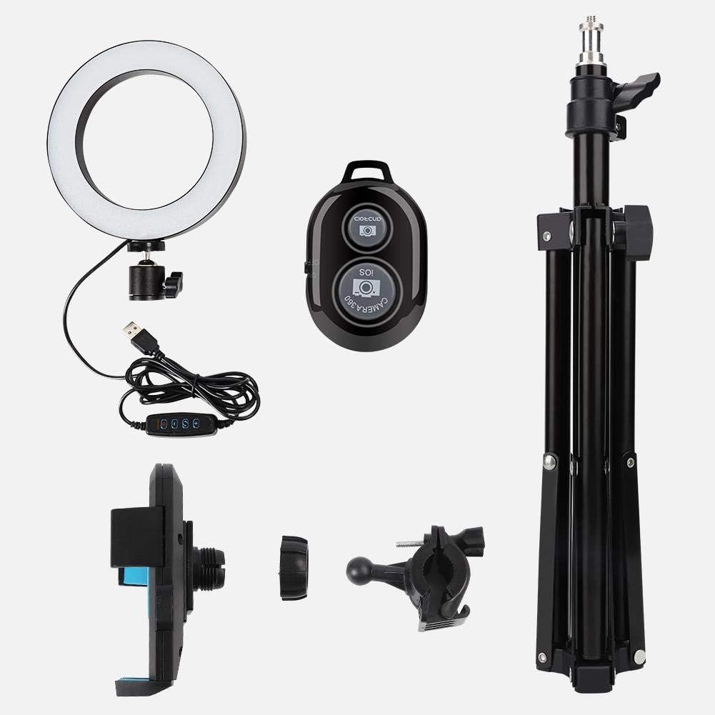 6" Circle Selfie Light with Phone Holder, Pack of 2 H6926