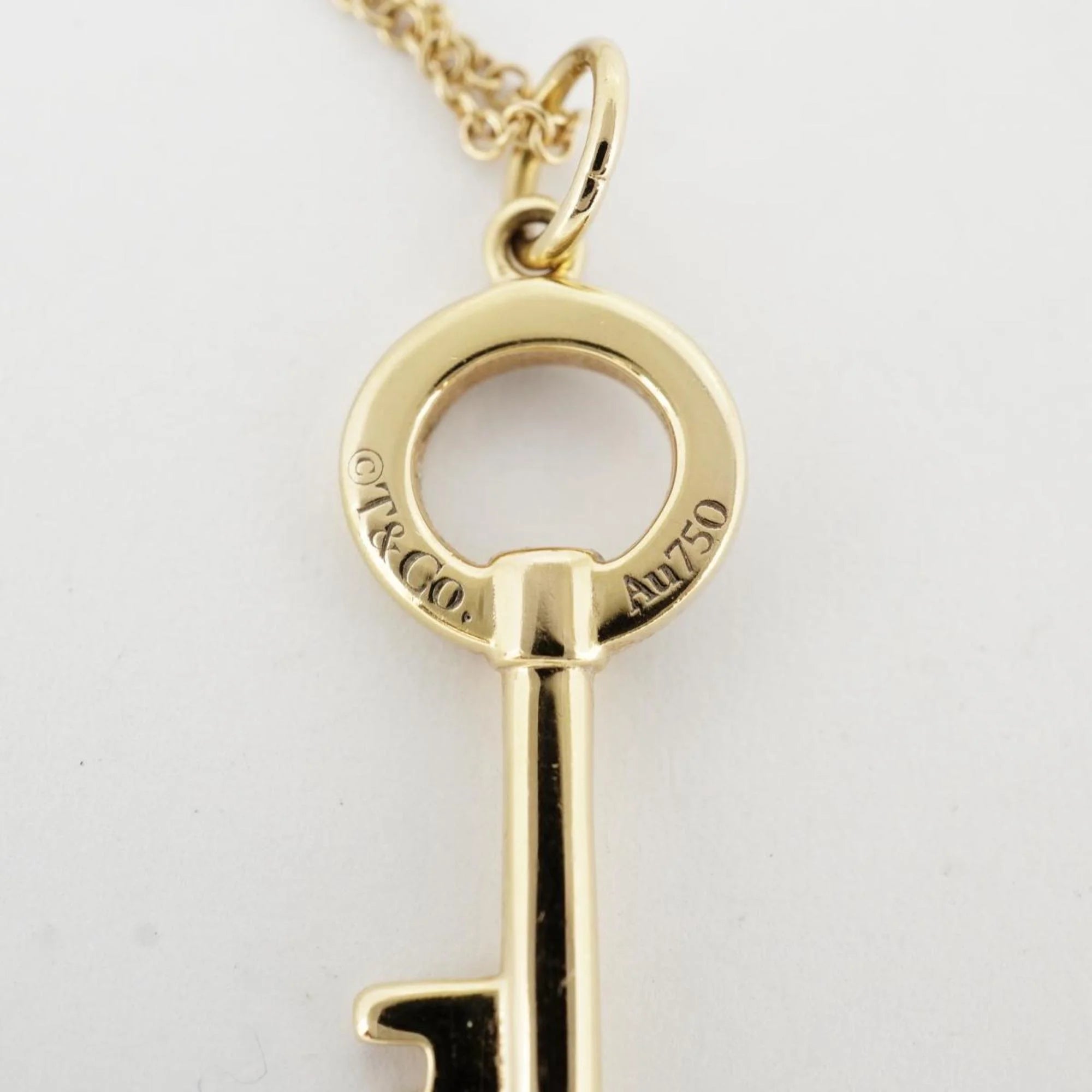 Pre-Owned Yellow Gold Diamond Necklace B9706
