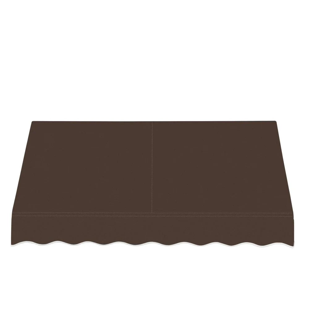 Brown Acrylic Fixed Awning G836