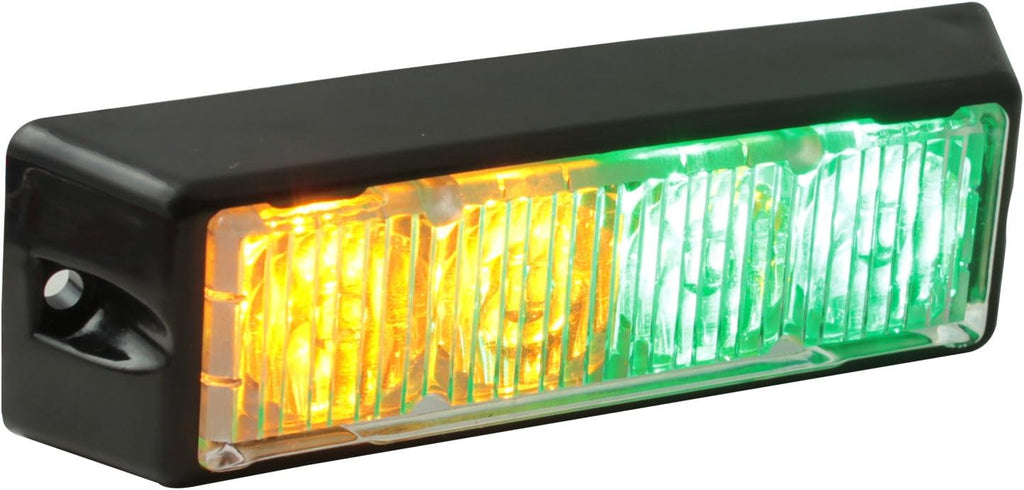 4pc 4" 4W White LED Flashing Strobe Light Head Surface-Mount Emergency Light S921