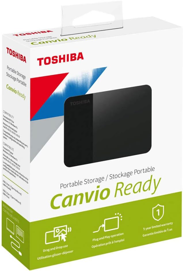 2TB Black External Hard Drive I915201