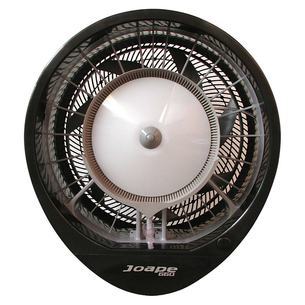 Black Wall Mount Misting Fan Y618