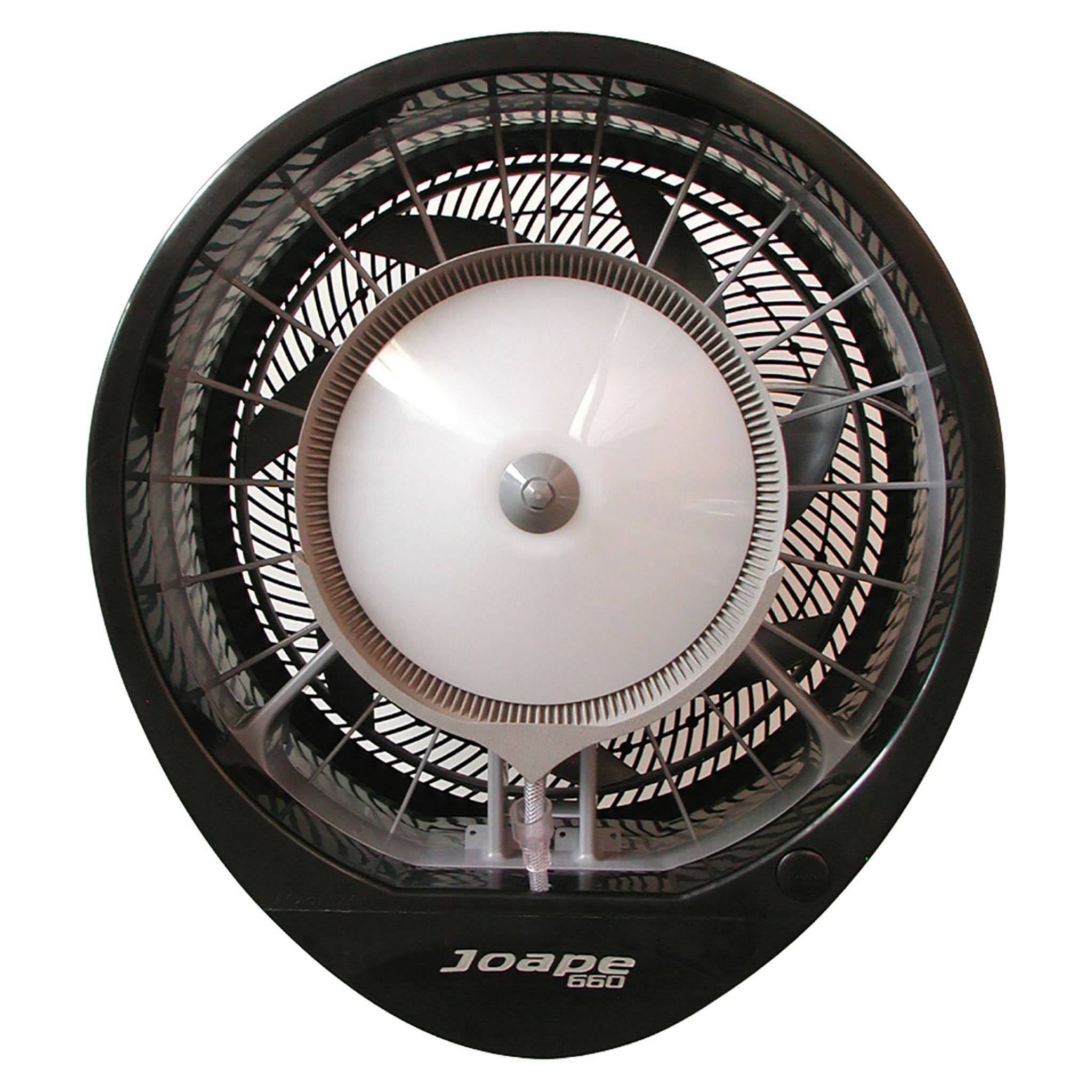 Black Wall Mount Misting Fan Y618