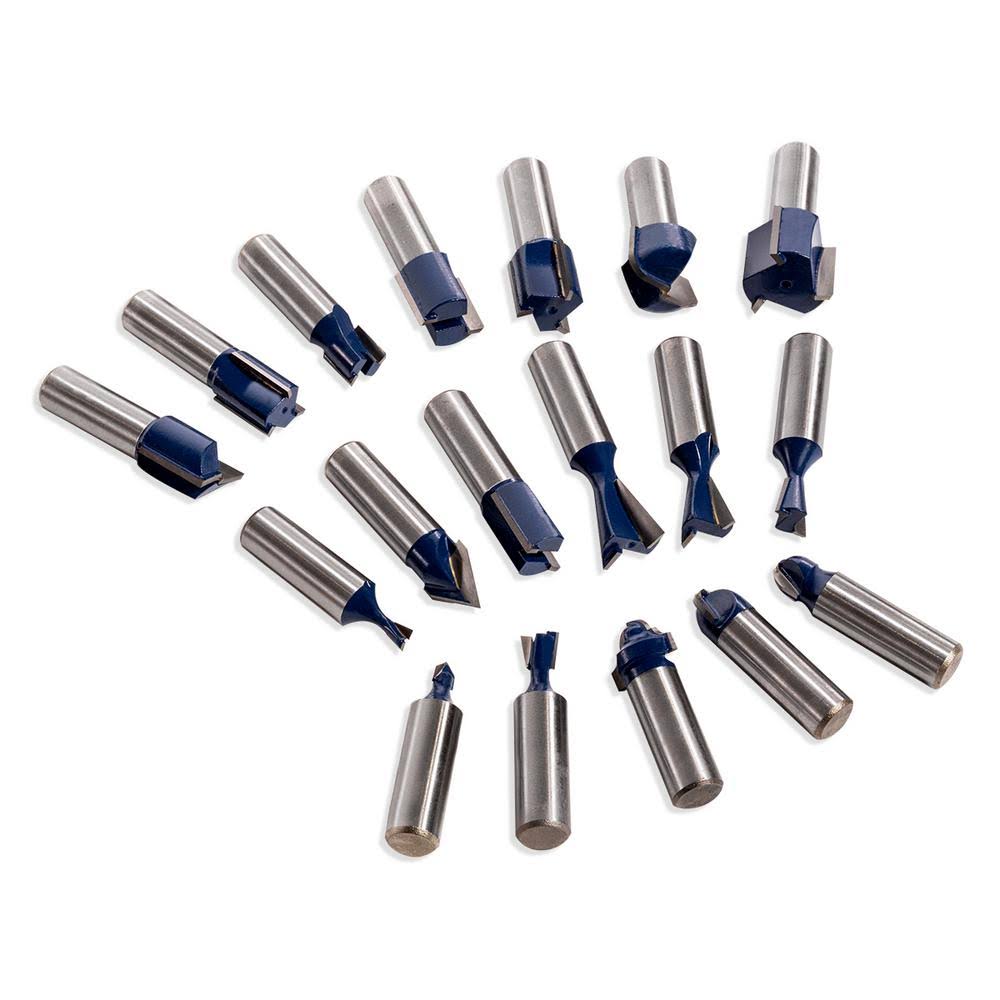 80-Piece Tungsten Carbide Router Bit Set C998951