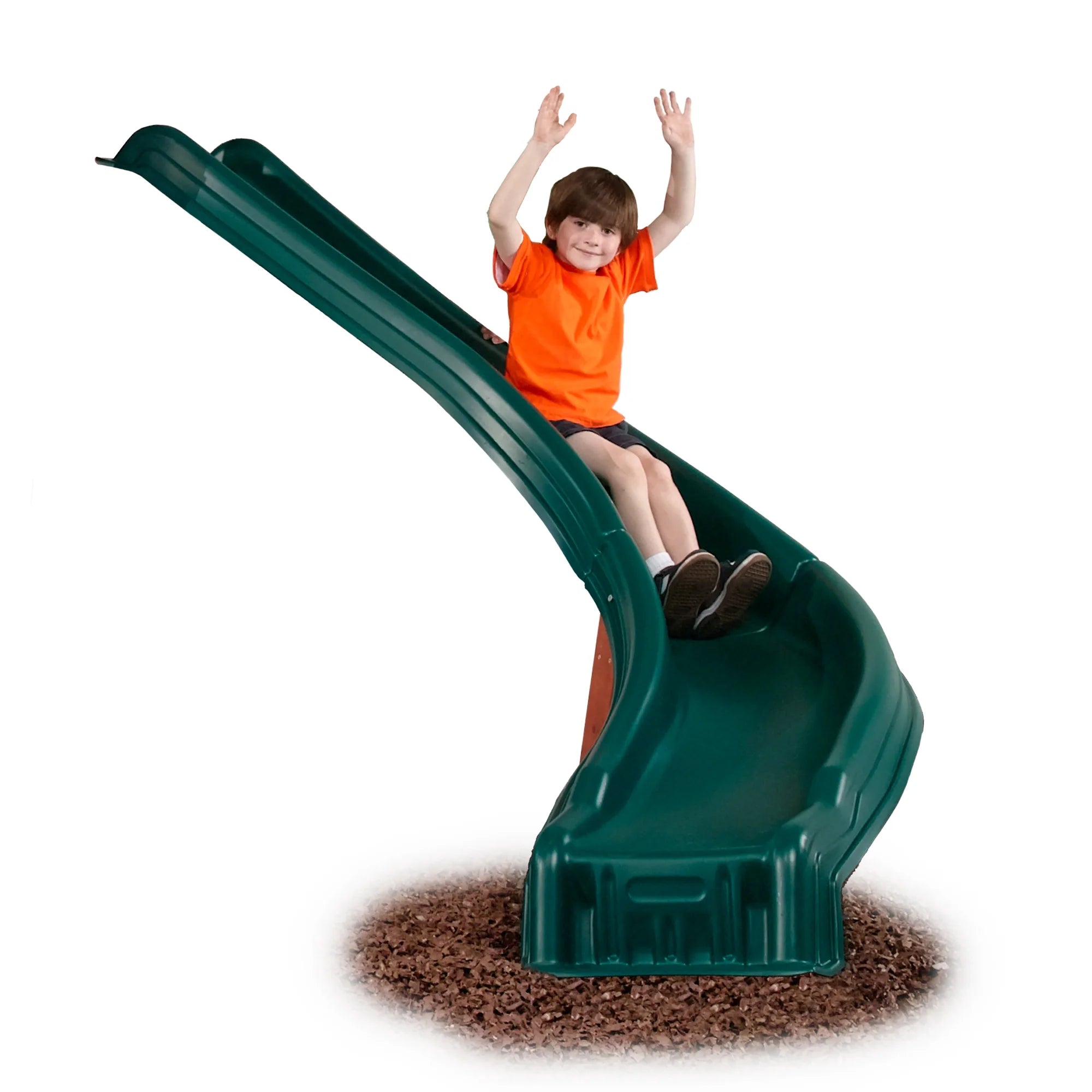 Green 5 Foot Side Winder Slide L1068