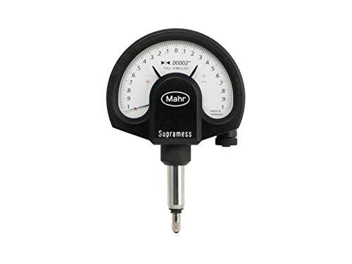 Mechanical Dial Comparator, 0.001x22 Range, Yellow W2810