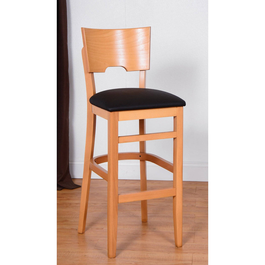 Cherry Finish Beechwood Bar Stool V203
