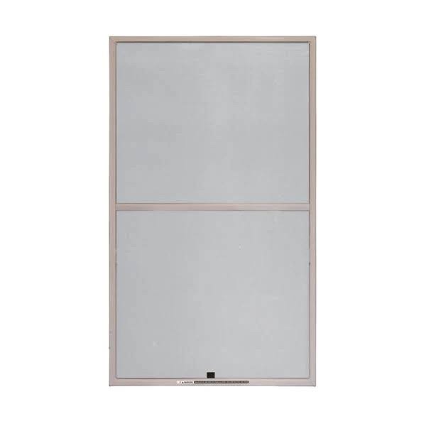 Insect Screen for Double-Hung Window, Sandtone, 25 5/32 x 51 3/8 Inches G6911