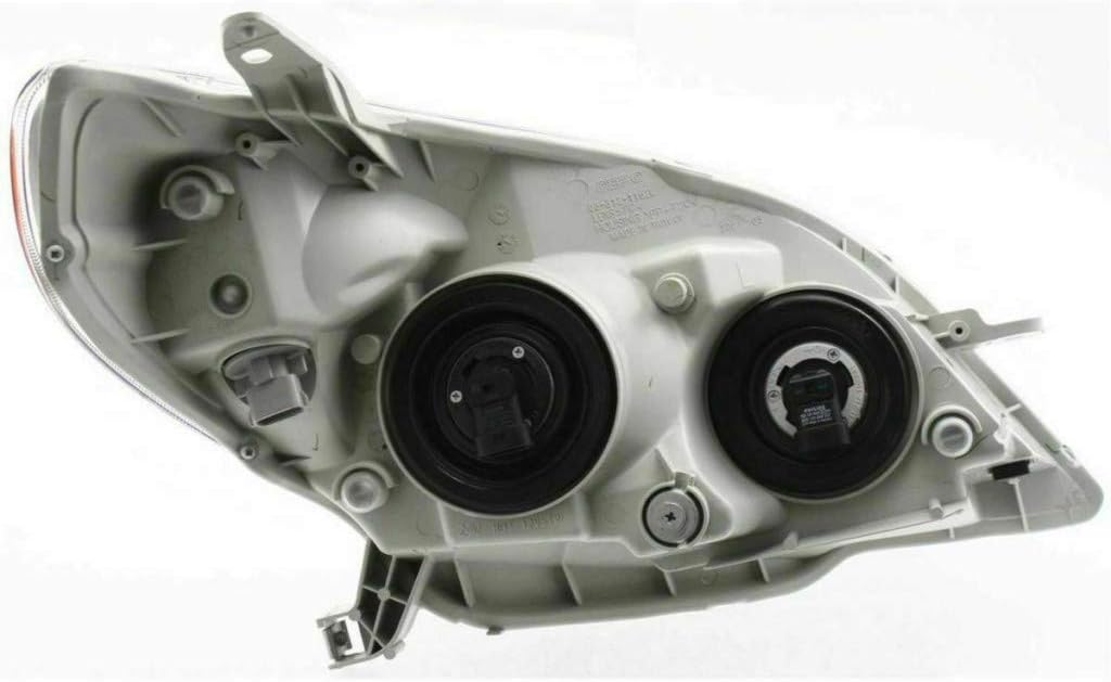 Passenger Side Headlight for Toyota Matrix Z7838