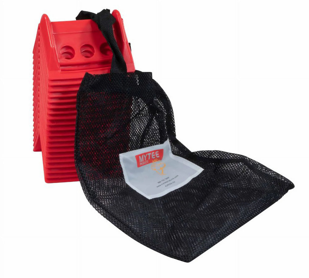 Red 4"x6" Flatbed Edge Protectors with Carrying Case G468802