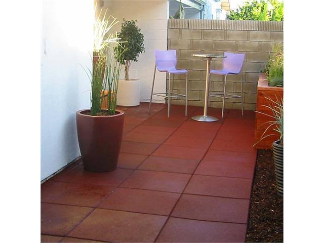 Green 3 Pack Interlocking Rubber Flooring Tiles E883